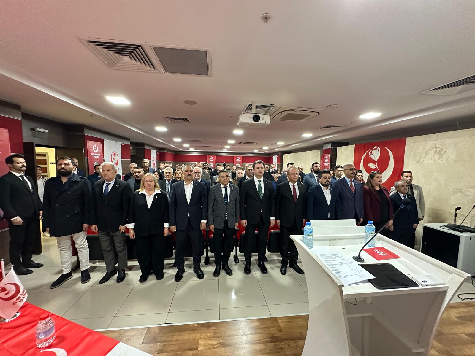 BBP Muğla İl Kongresi Geniş Katılımla Gerçekleştirildi: Özkan Bozkurt Güven Tazeledi